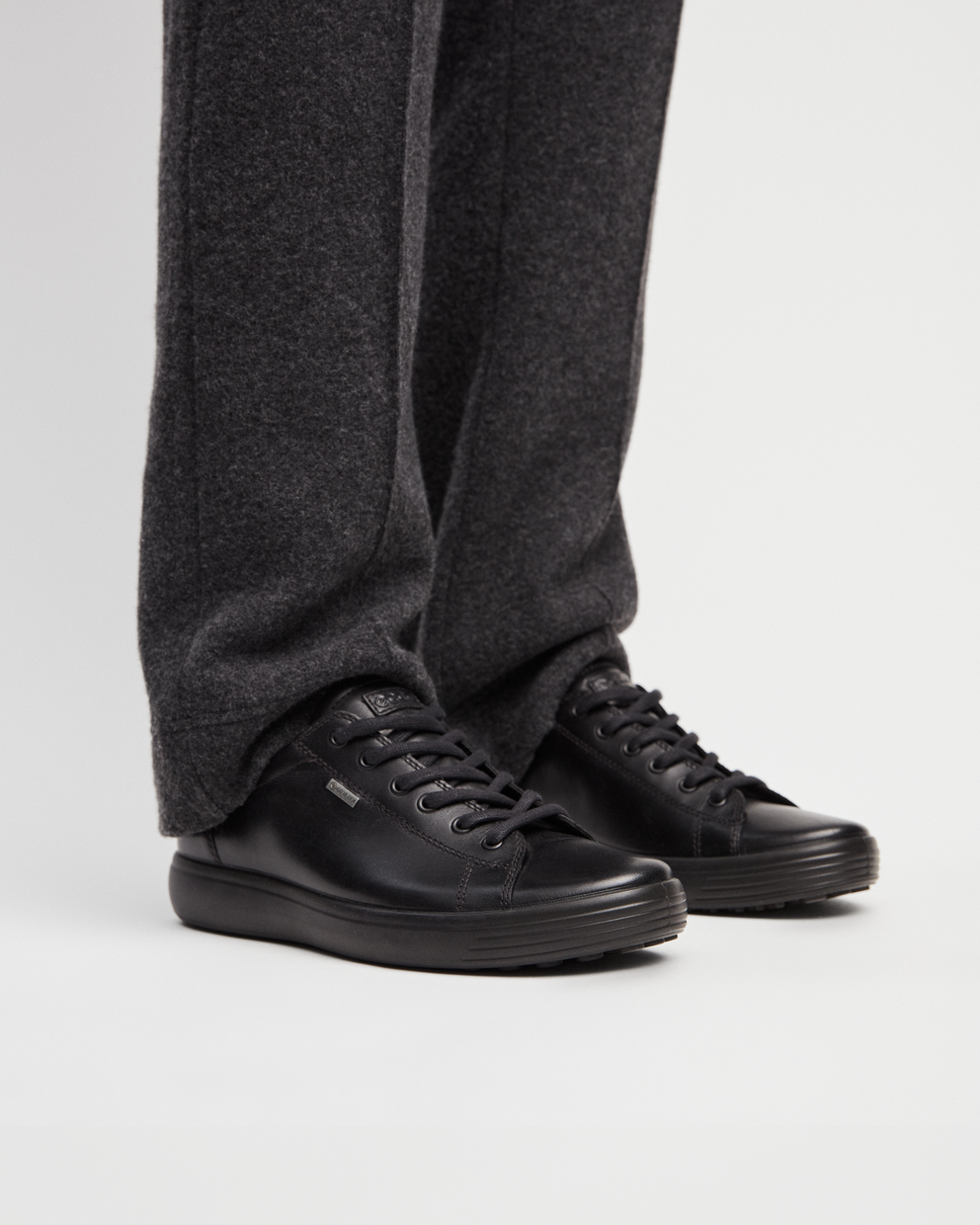 Ecco Zapatillas de piel ECCO® Soft 7 para hombre Gran oferta