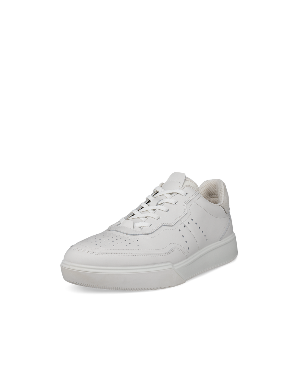 Ecco Zapatillas de piel ECCO® Street Court para hombre Oferta especial de fábrica