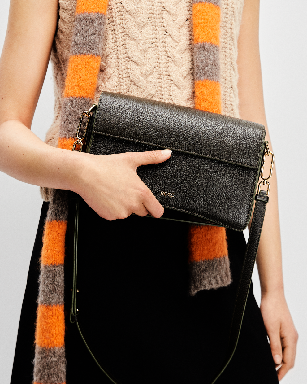 Ecco Bolso bandolera de piel ECCO® Pinch Outlet